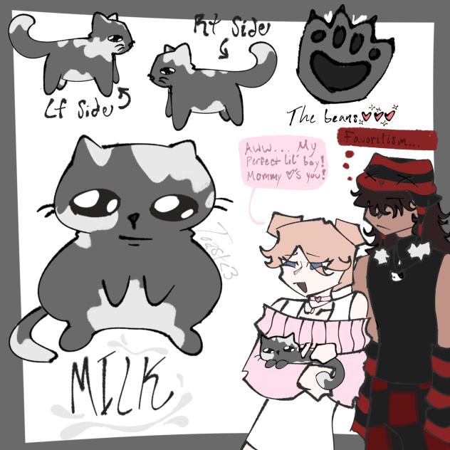 KITTY 🐈‍⬛🥛🐱 - ibisPaint