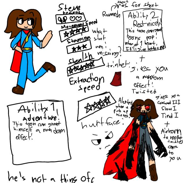 Steve the main character
