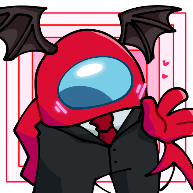 悪魔クルーくん(Among us)