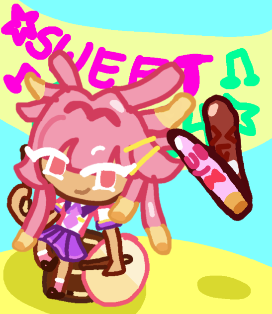 Strawberry Stick Cookie