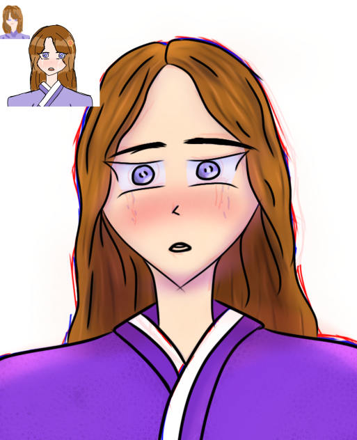 I draw in my style - ibisPaint