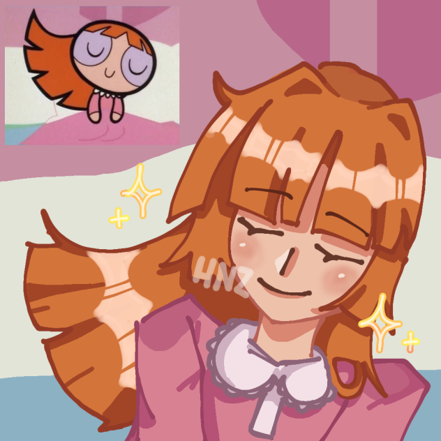 blossom's morning hair
