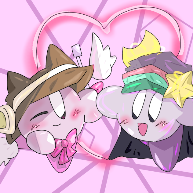 エリカ&パール 塗り絵