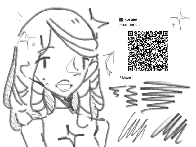 Pencil Texture Pen Brush