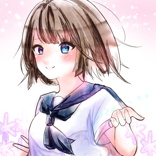 シャボン玉【水彩画】