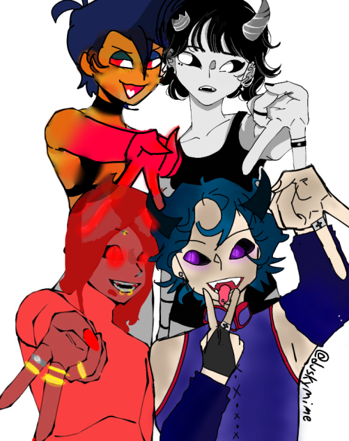 Finished demon collab