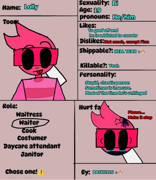 I SAY CHARACTER YOU SAY SHEET 🔥🗣️