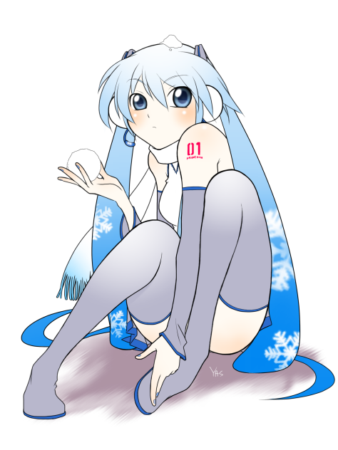 雪ミク？