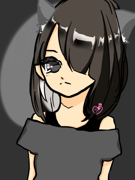 黒猫 擬人化