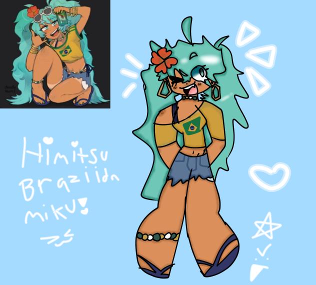 Brazilian miku ^^