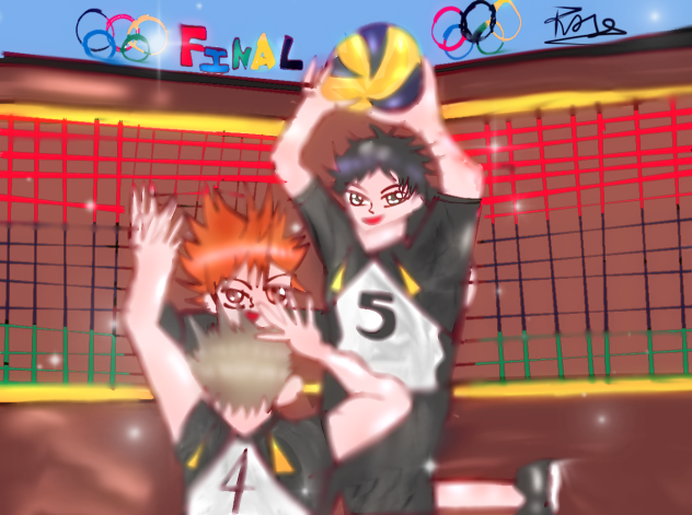 Haikyuu art Akashi
