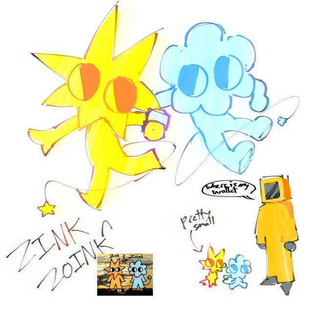 Zink and Zoinks sheet(not my chracters)