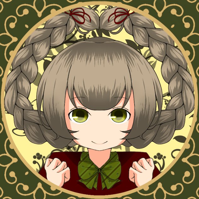 お借りしたのに色いれてみました　7