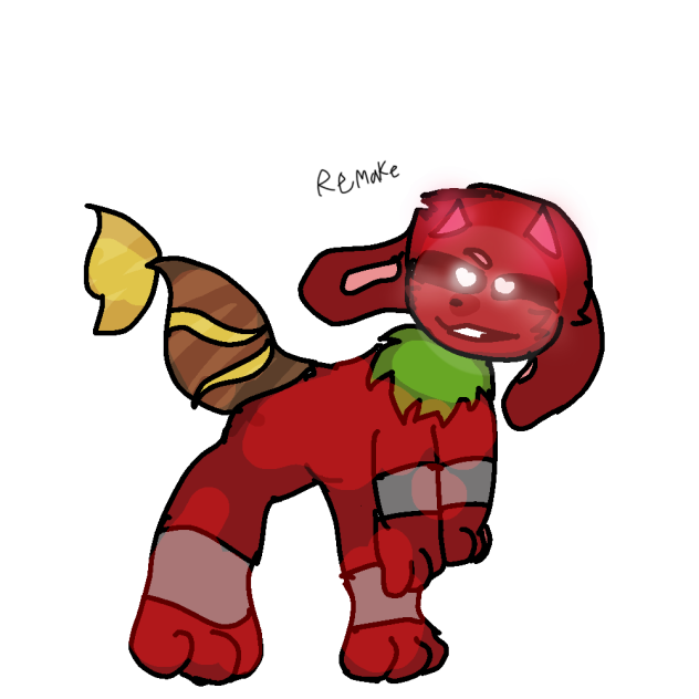 Remake of Kaiju paradise Oc.