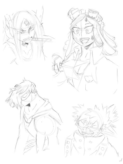 MHA Characters I've Never Drawn #1