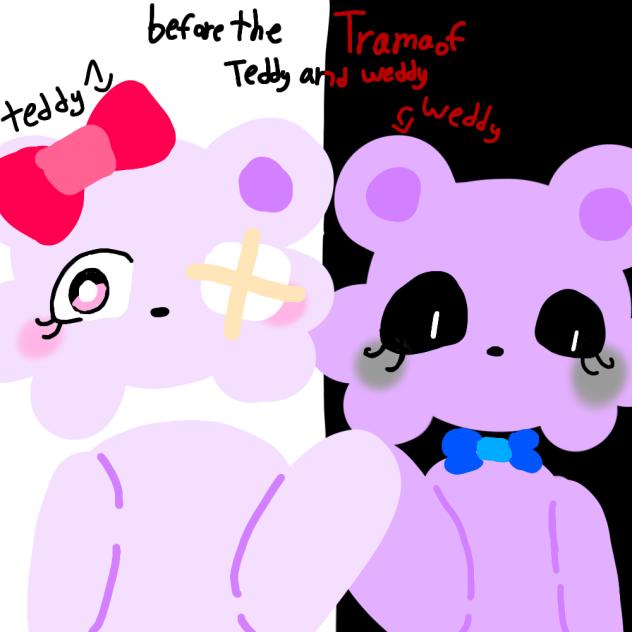 before the Trama of teddy and weddy