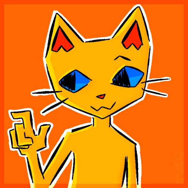 Yellow cat thing