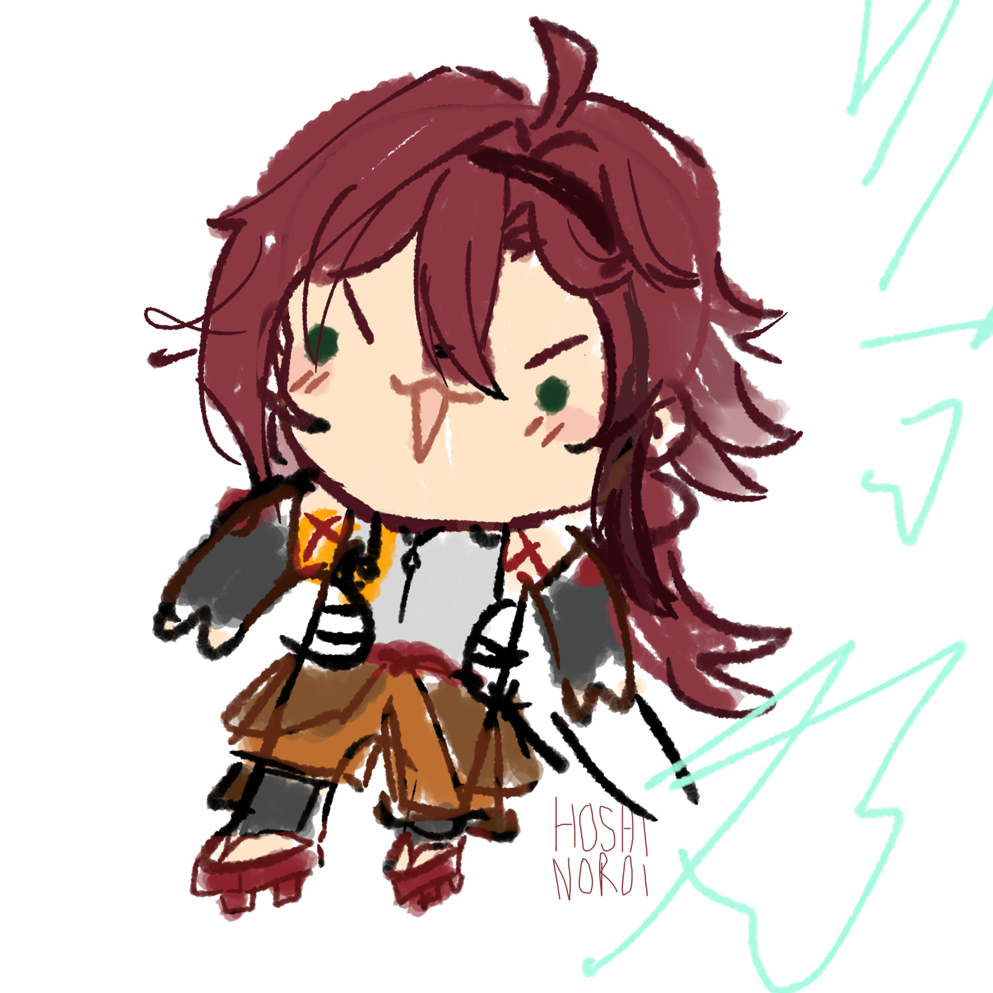 He's just a little dude - ibisPaint