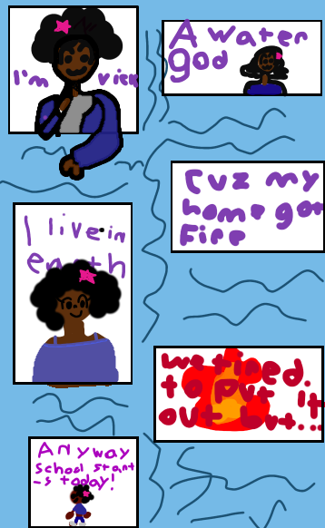 First comic page! - ibisPaint