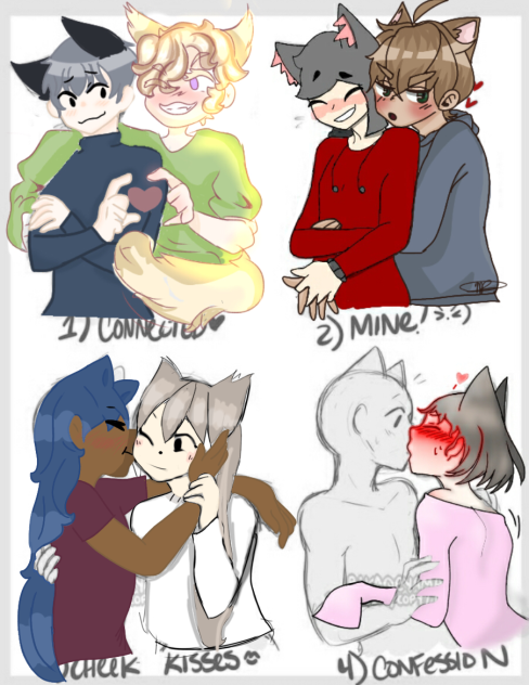 Couples Collab with a new OC KayCee. - ibisPaint
