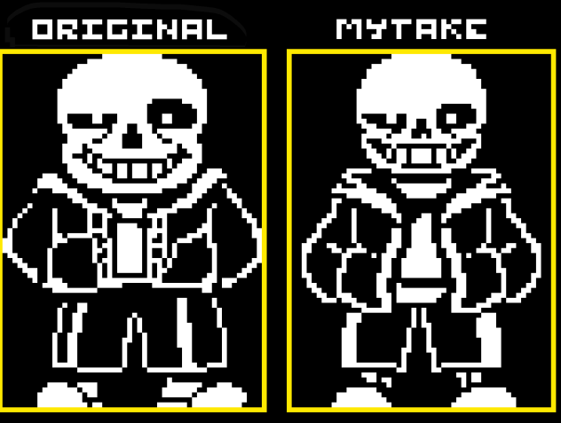 縦比率同じsans
