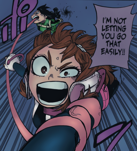 ochaco and tsu manga colour 375