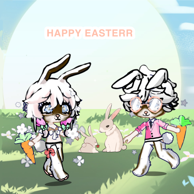 2 bunnys
