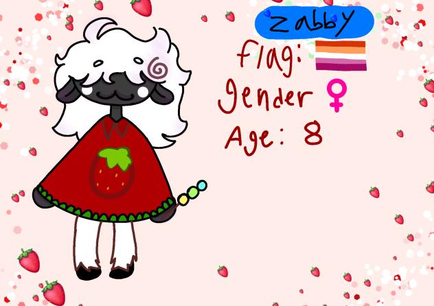 my oc ZABBYYYYY