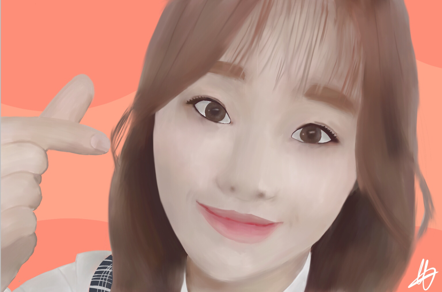 Loona Chuu Fanart Ibispaint