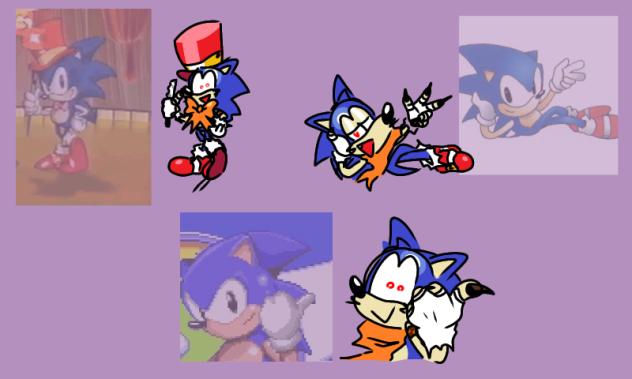 Random Sonic Poses with D. Sonic