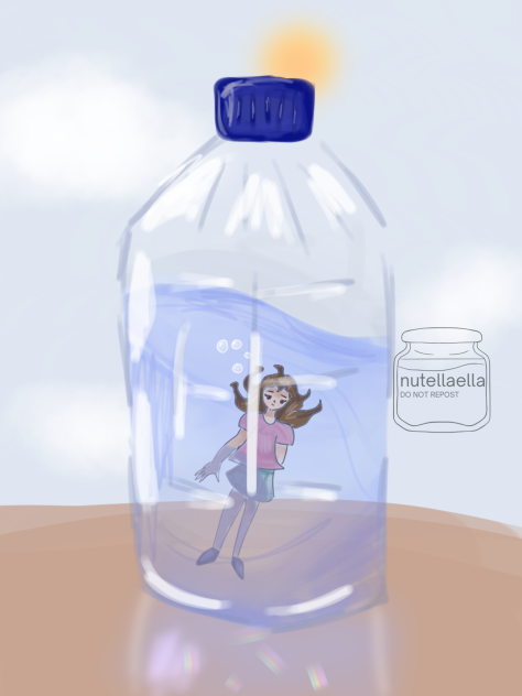 bottled up