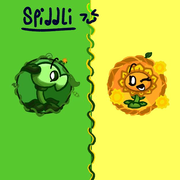 pvz sunflower and peashooter pfps!!!