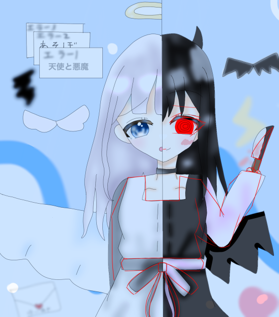 ゆうあやちゃんの赤ペン