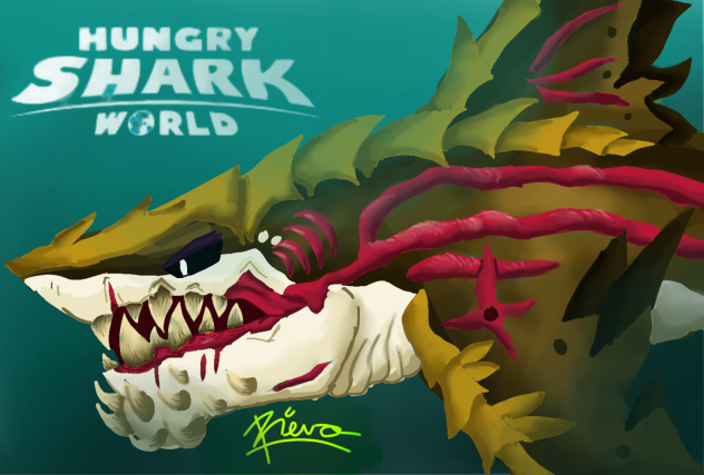 ANCIENT MEGALODON Hungry Shark World