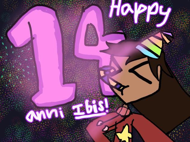 Happy 14th anniversary ibis