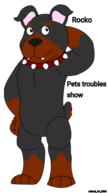 Pets troubles show Rocko