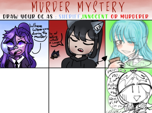 Murder mystery collab !! - ibisPaint