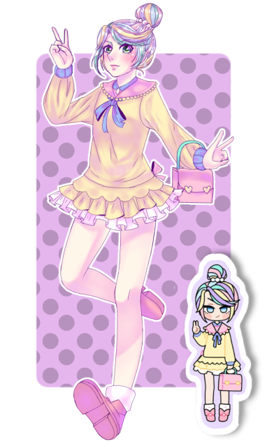 Pastel girl challenge