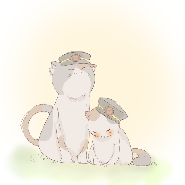 たま駅長とニタマ駅長