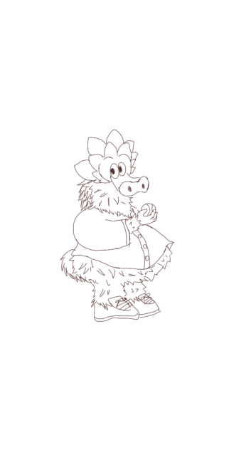 【線画】スラィリー