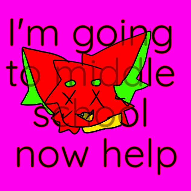 Going to middle school already