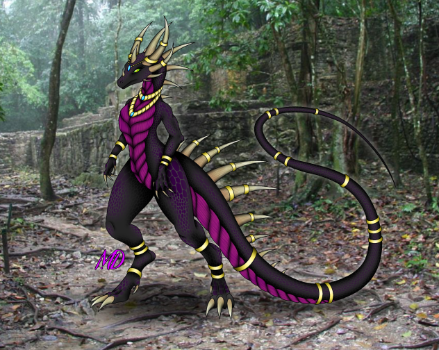 Purple dragon