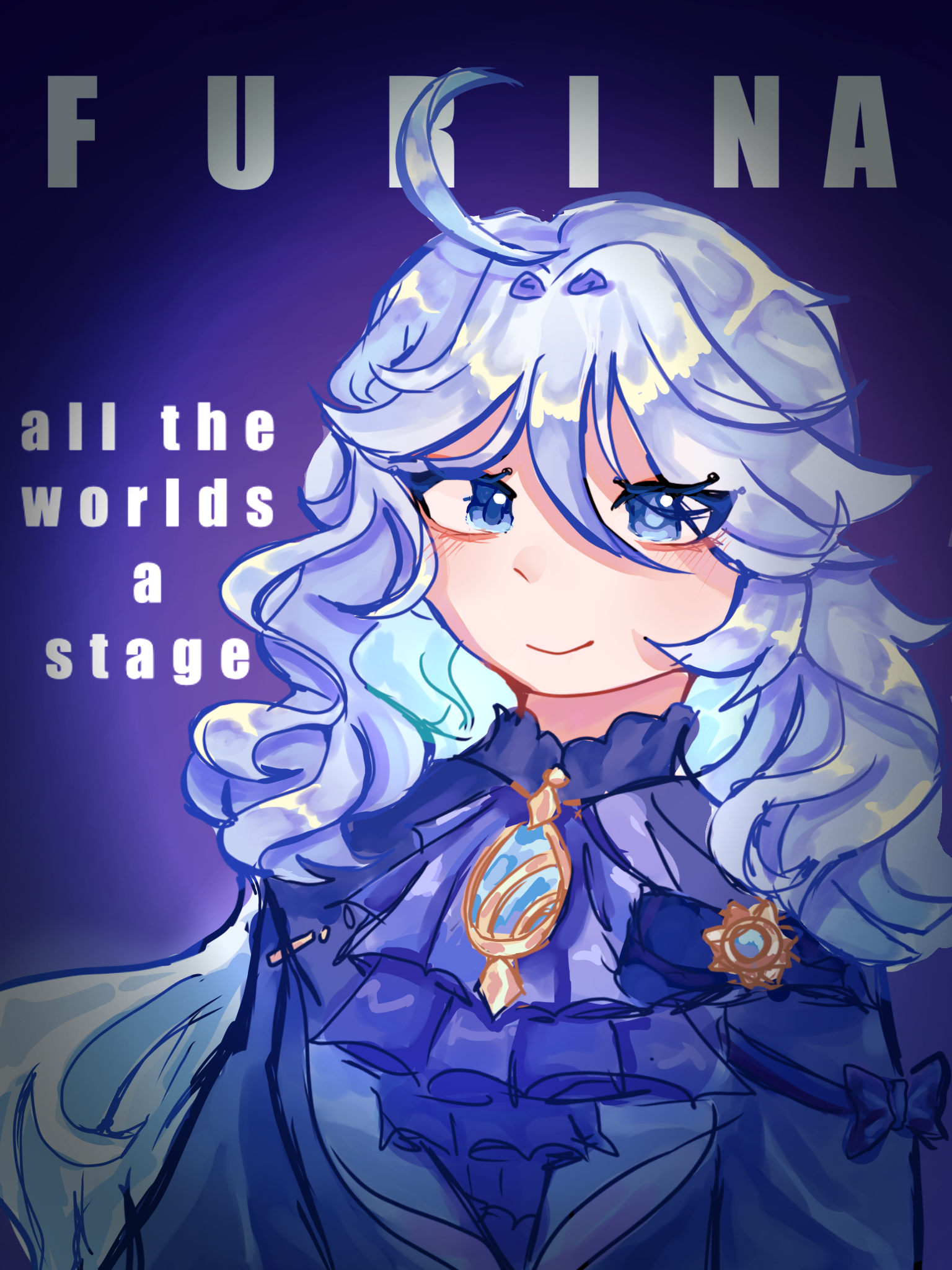 Furina…all the world’s a stage - ibisPaint