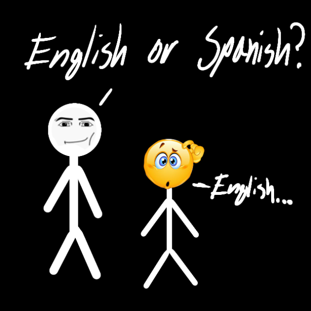 English or Spanish