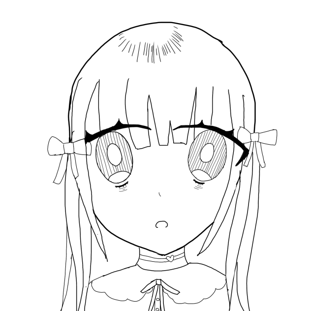 地雷病み女子 無色版
