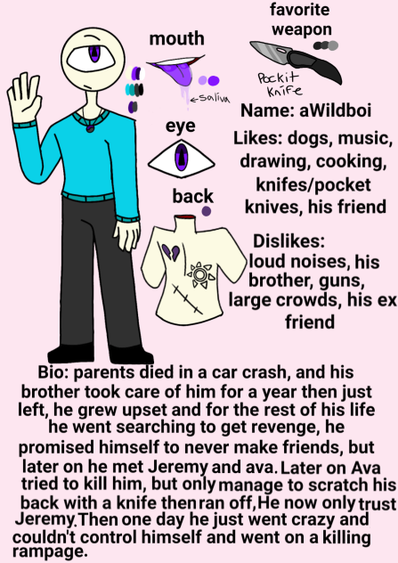 a reference sheet - ibisPaint