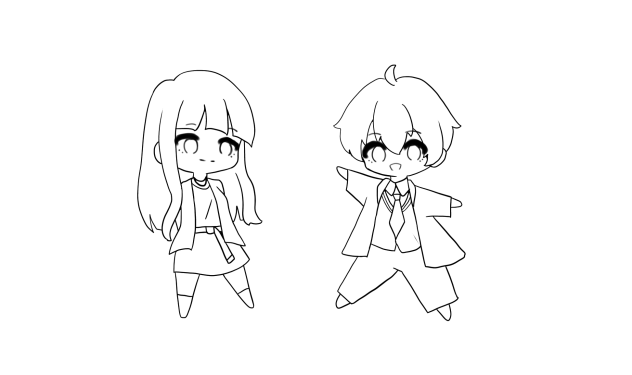 ゆあえと！(塗り絵)