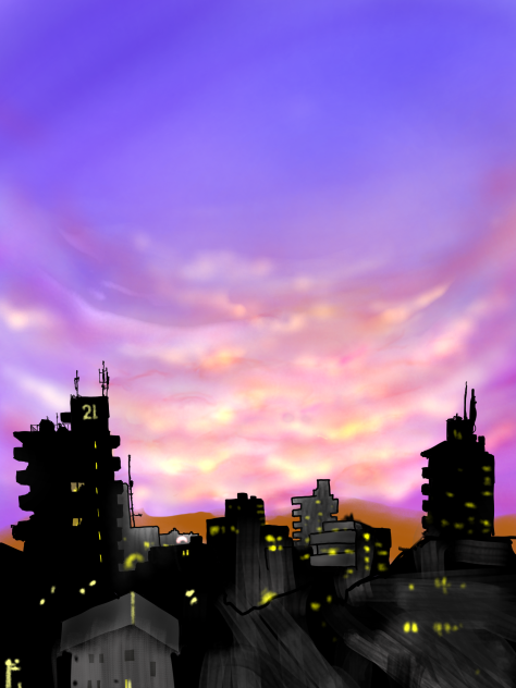 無題204ある窓から見た光景 2