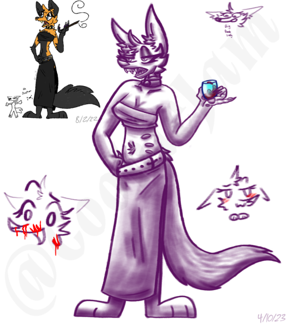 Fancy Foox💅✨ (Redraw)