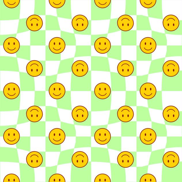 y2k smiley face pattern3